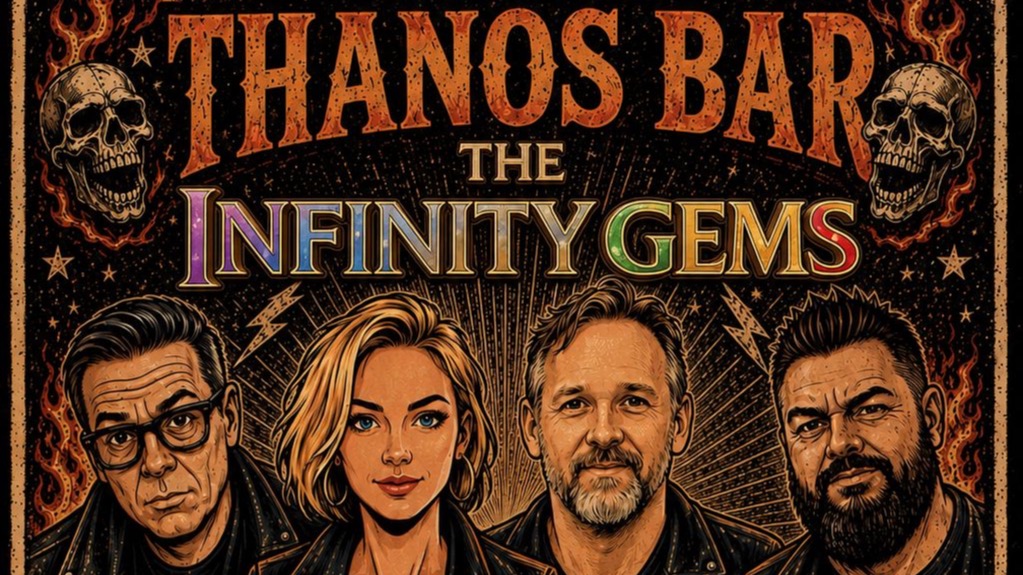 Titelbild der Veranstaltung Live at the Thanos Bar The Infinity Gems