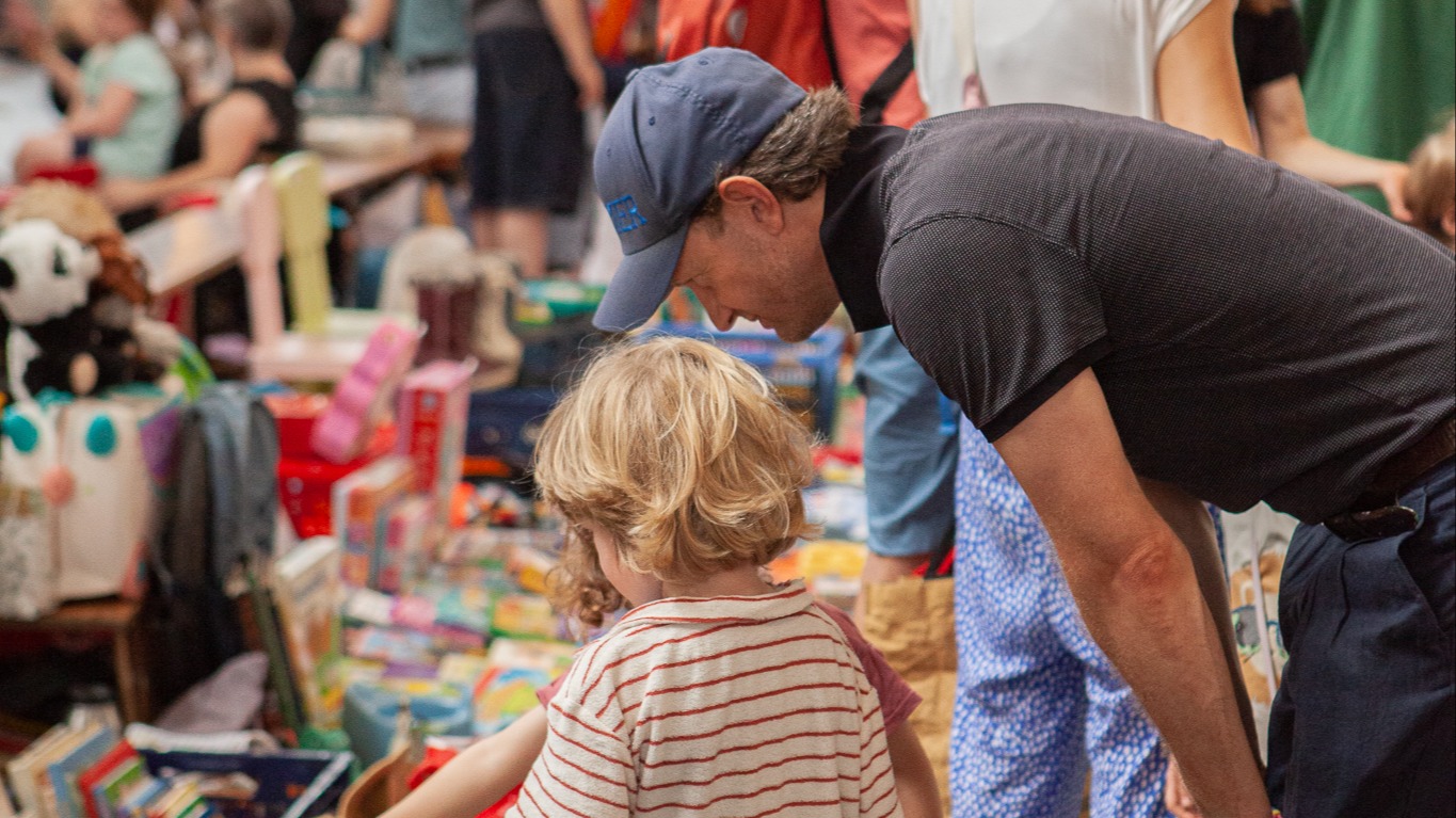 Kinderflohmarkt in der Markthalle Neun