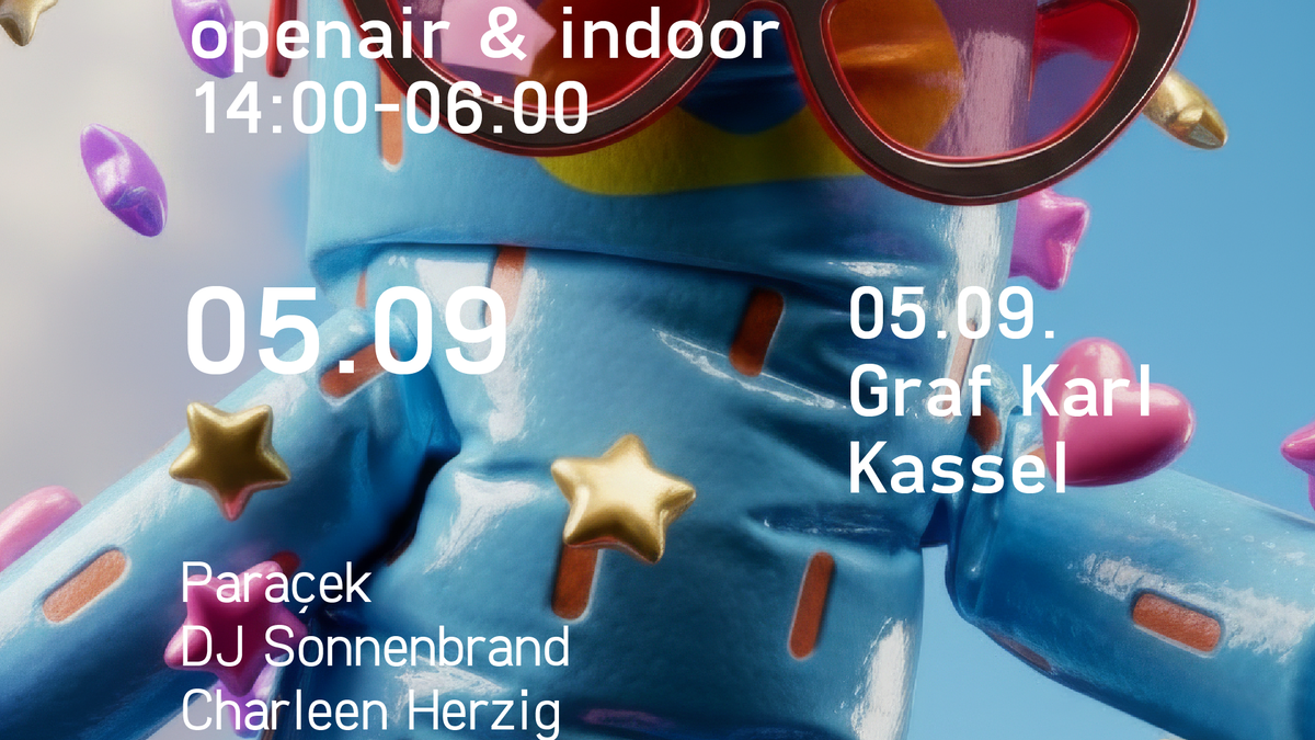 Titelbild der Veranstaltung unceen w/ Paraçek, DJ Sonnenbrand, Charleen Herzig uvm. (Openair & Indoor)