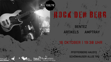 Resonanzen - internationale Klänge : Rock den Berg