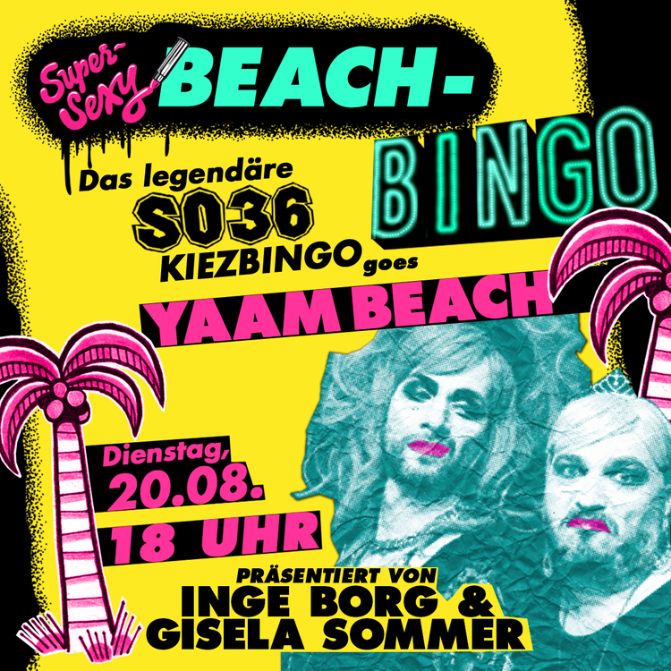 AUSVERKAUFT: SUPER SEXY BEACH BINGO