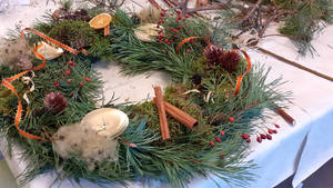 Adventskränze aus der Natur - Bastelnachmittag für Erwachsene und Familien