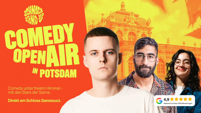 SCHNACK Stand-Up Comedy am Schloss Sanssouci