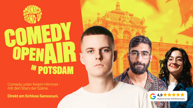 SCHNACK Stand-Up Comedy am Schloss Sanssouci