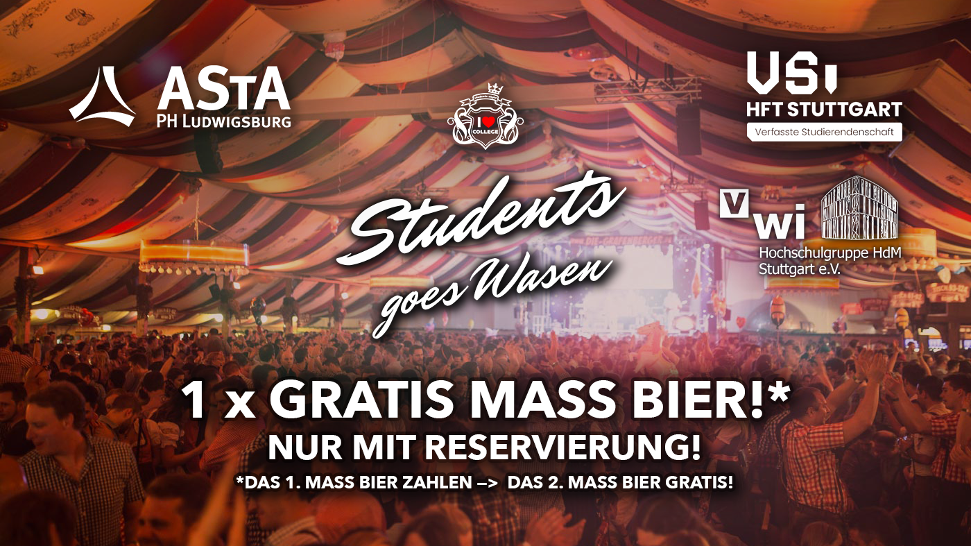 Students goes Wasen - Mi. 07.10.26 @ Wasenwirt