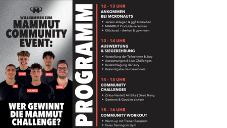 Kostenloses FITNESS-Communityevent | Goodies, Gewinnspiele, kostenlose Supplements und gemeinsames Training mit Profi-Bodybuilder
