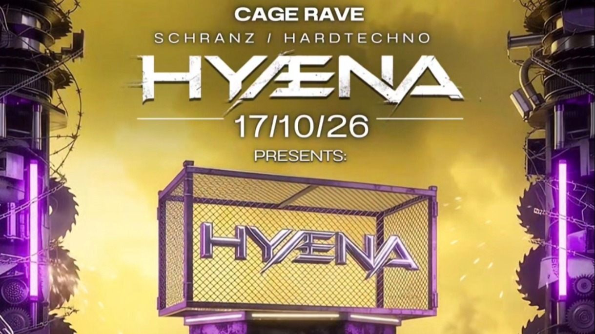HYÆNA Techno Presents WELCOME TO THE CAGE.