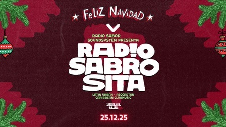 RADIO SABROSITA• JEDEN DONNERSTAG • AB 23 H IM VEEDEL CLUB