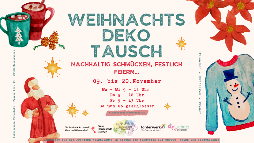 Weihnachtsdeko Tausch