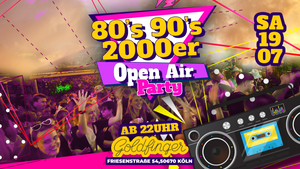 80s/90s/2000er OPEN AIR Summer Night