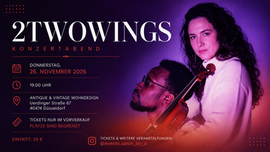 2TWOWINGS – Rap trifft Violine