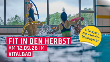 Fit in den Herbst im Vitalbad