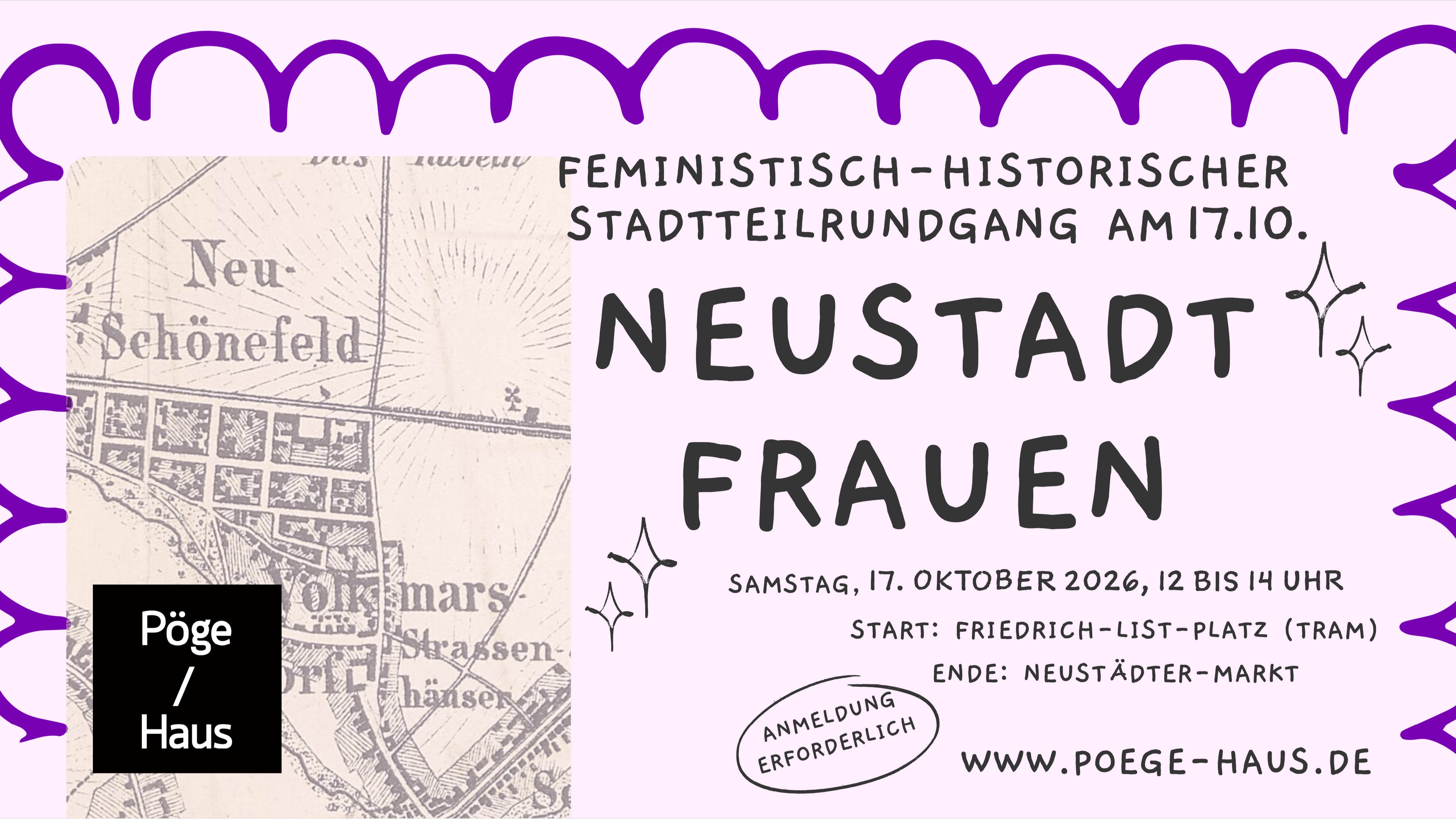Neustadt Frauen: Feministisch-historische Stadtteilrundgänge im Leipziger Osten