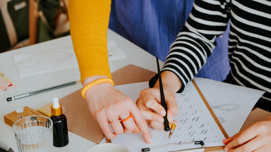 Kreativworkshop MODERNE KALLIGRAPHIE