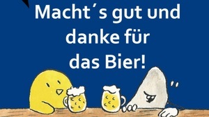 Macht’s gut und danke für das Bier!  Ausstellung zum Münchner Comicfestival