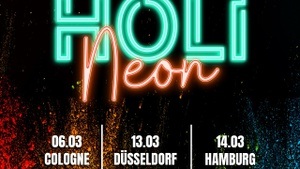 Bollywood Neon HOLI Party in Hamburg