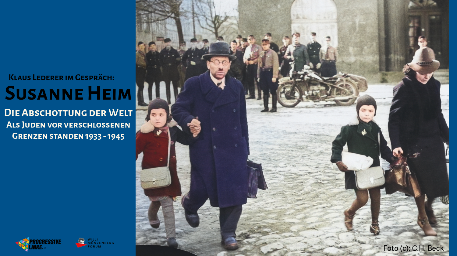 Die Abschottung der Welt. Als Juden vor verschlossenen Grenzen standen 1933 - 1945