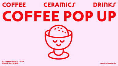 COFFEE POP UP * OPEN STUDIO STAUB