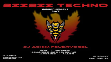 BZZBZZ TECHNO NIKOLAUS RAVE