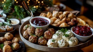 Schwedische Weihnacht: gemeinsam – am tisch – teilen