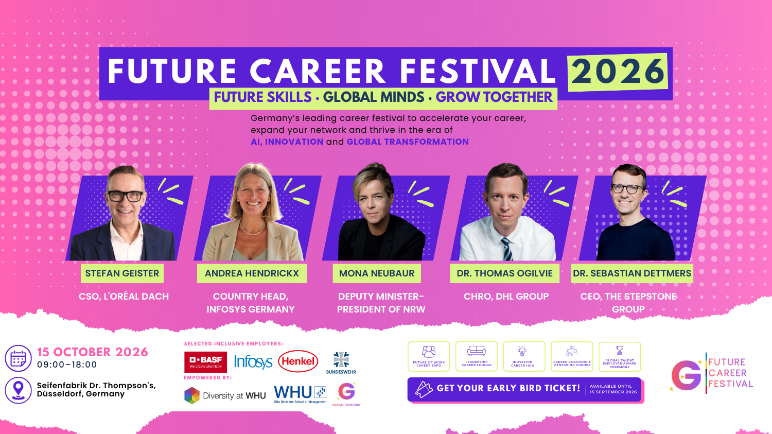 Future Career Festival 2026 by WHU x Global Spotlight