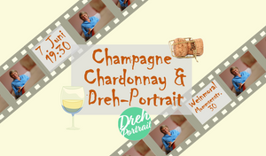 Champagne, Chardonnay & Dreh-Portrait