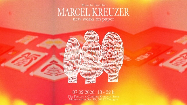 opening - MARCEL KREUZER - new works on paper
