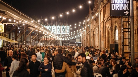 Nachtflohmarkt in der Gleishalle