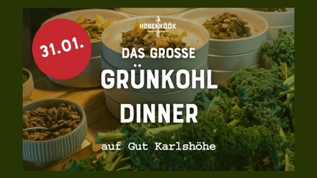 Großes Grünkohldinner auf Gut Karlshöhe