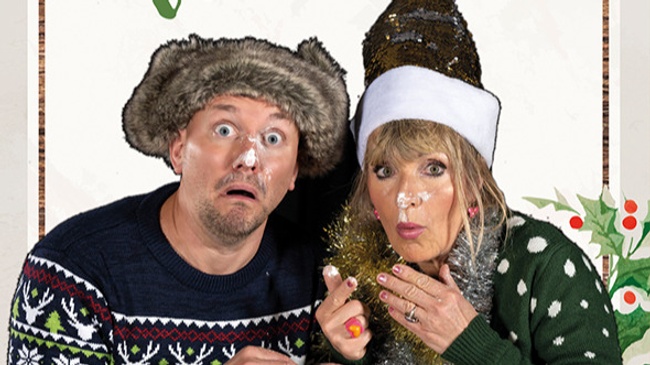 Eine Nase voll Schnee