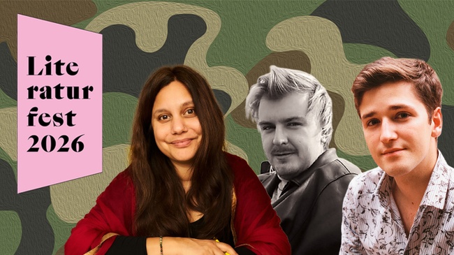 Literaturfest: »KÄMPFEN FÜR DIE FREIHEIT?« GESPRÄCH MIT ARTUR WEIGANDT & OLE NYMOEN