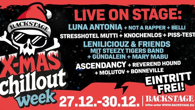 X-MAS CHILL OUT WEEK I EINTRITT FREI!
