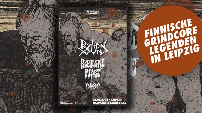 Rotten Sound, Repulsive Feast & Haexler