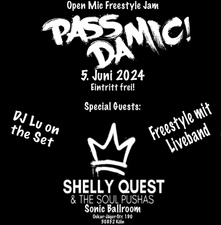 Pass Da Mic - Shelly Quest & The Soul Pushas + Freestyle Open Mic mit Liveband