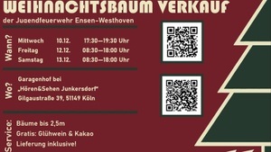 Weihnachtsbaumverkauf der Jugendfeuerwehr
