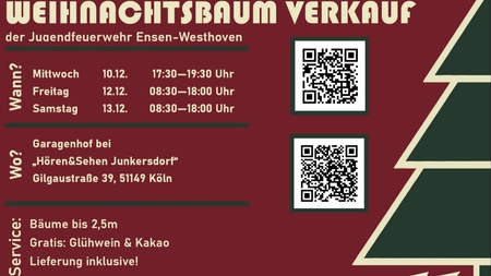 Weihnachtsbaumverkauf der Jugendfeuerwehr
