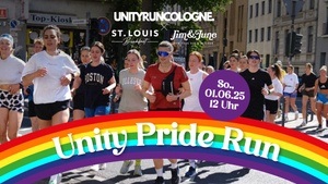 Unity Pride Run 🏃🏽‍♀️🌈  Unityruncologne x Jim & June x ST. LOUIS Breakfast