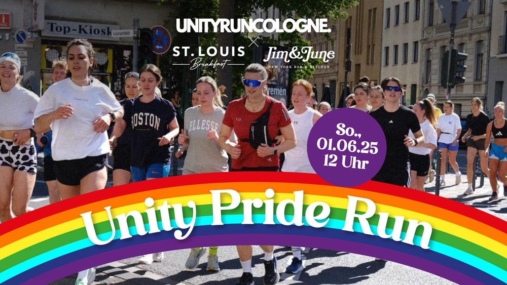 Unity Pride Run 🏃🏽‍♀️🌈  Unityruncologne x Jim & June x ST. LOUIS Breakfast