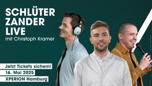 CHRISTOPH KRAMER ZU GAST BEI "SCHLÜTER. ZANDER. LIVE."