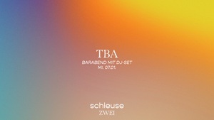 Barabend mit DJ-Set – TBA