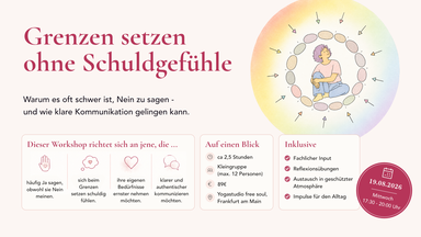 Grenzen setzen ohne Schuldgefühle – Sommerworkshop in Frankfurt