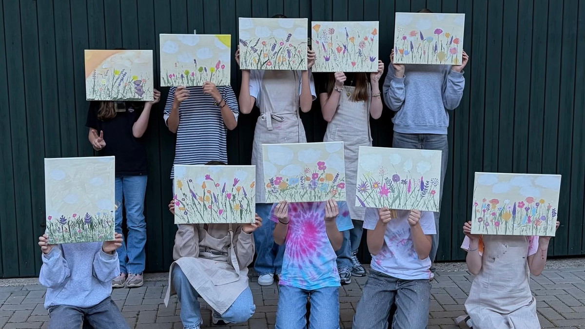 Titelbild der Veranstaltung Malschule Kids Minis