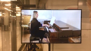 Akustische Fliesen - Eine Videoinstallation