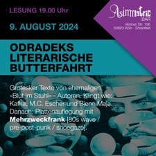 ODRADEKS LITERARISCHE BUTTERFAHRT