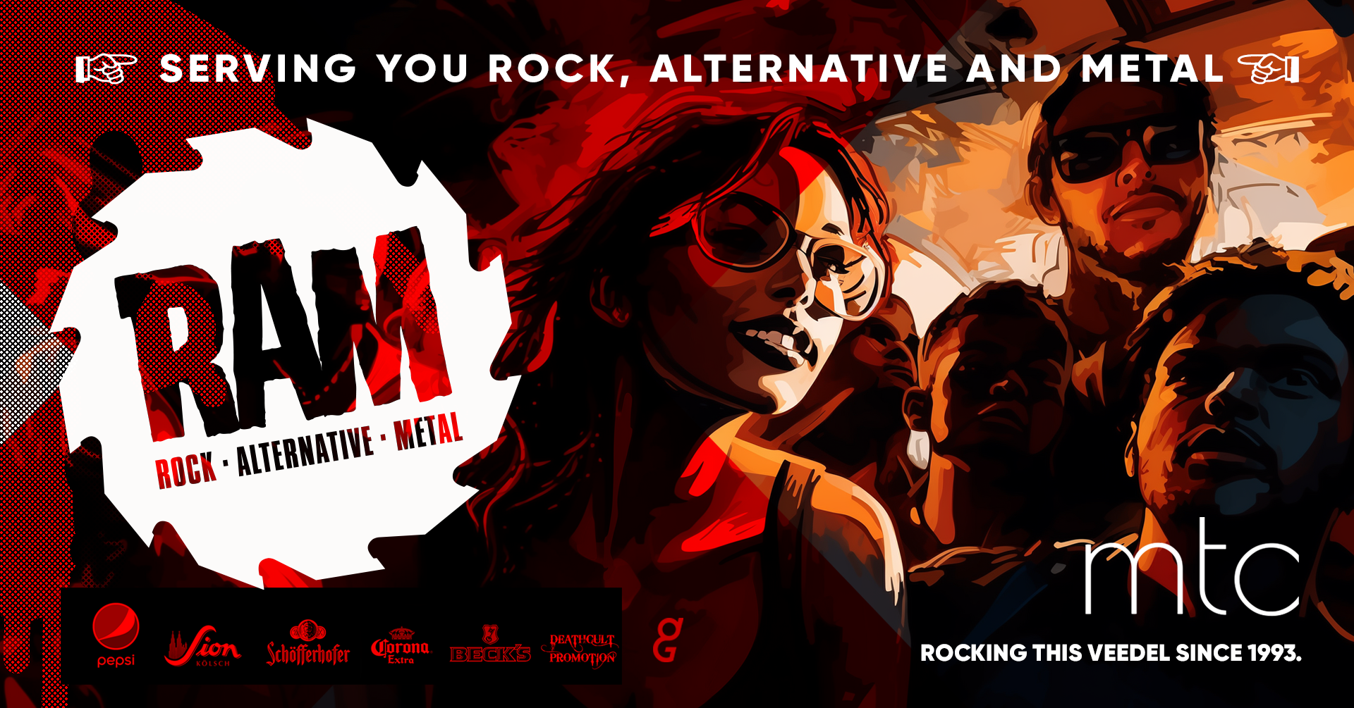 R.A.M. - Die Rock-Alternative-Metal Party by DJ Glen