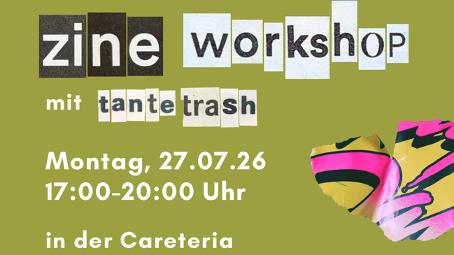 Zine-Workshop: Hauptbahnhof-Schnipsel