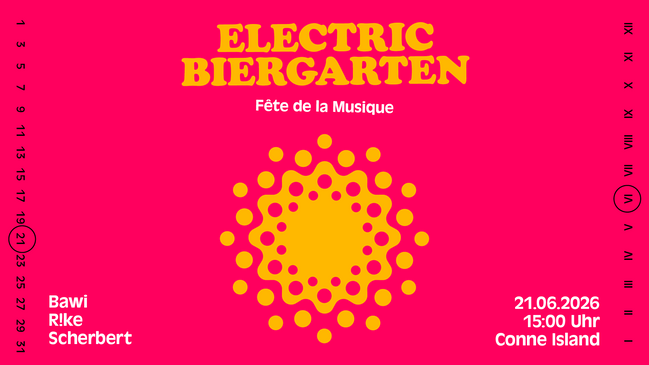 Electric Biergarten X Fete de la musique