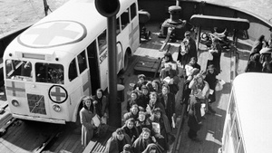 The White Buses | De vita bussarna | Die weißen Busse