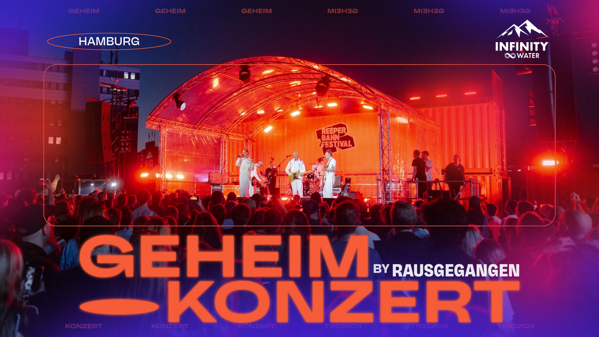 Geheimkonzert Hamburg #20 x Reeperbahn Festival | OPEN AIR EDITION