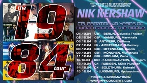 NIK KERSHAW - The 1984 Tour